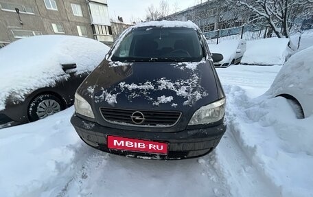 Opel Zafira A рестайлинг, 2002 год, 180 000 рублей, 1 фотография