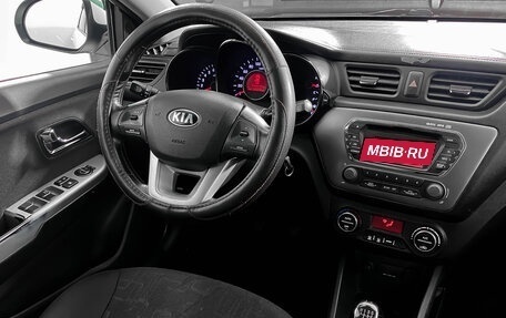 KIA Rio III рестайлинг, 2013 год, 755 000 рублей, 14 фотография