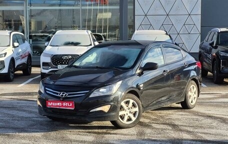 Hyundai Solaris II рестайлинг, 2014 год, 1 157 000 рублей, 1 фотография