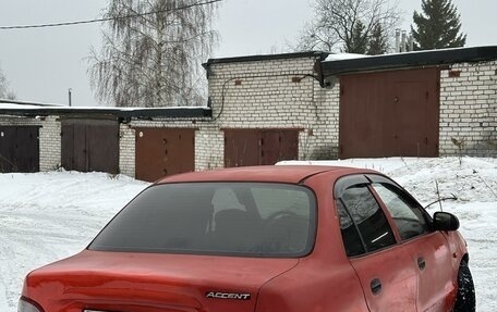 Hyundai Accent II, 1998 год, 4 фотография