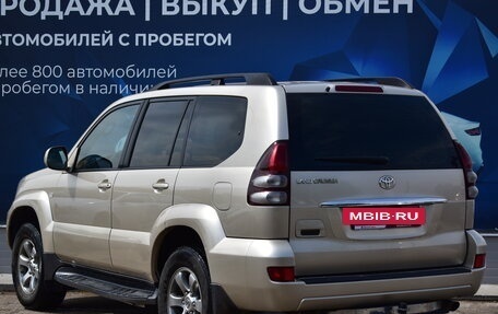 Toyota Land Cruiser Prado 120 рестайлинг, 2007 год, 1 799 000 рублей, 5 фотография