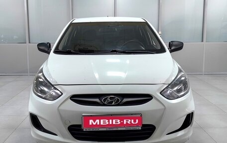 Hyundai Solaris II рестайлинг, 2011 год, 630 000 рублей, 2 фотография