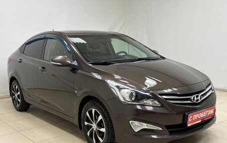 Hyundai Solaris II рестайлинг, 2016 год, 1 380 000 рублей, 3 фотография