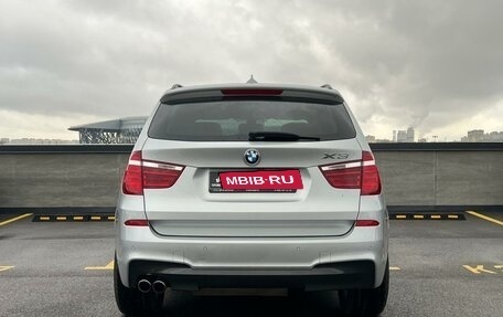 BMW X3, 2016 год, 2 555 500 рублей, 5 фотография