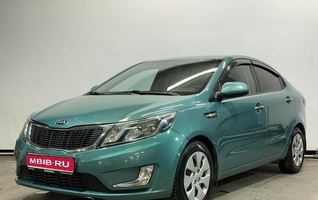 KIA Rio III рестайлинг, 2014 год, 989 000 рублей, 1 фотография