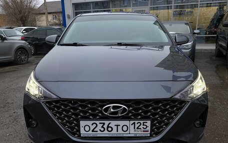 Hyundai Solaris II рестайлинг, 2021 год, 1 700 000 рублей, 18 фотография