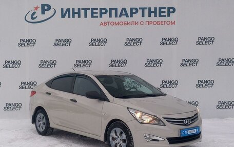 Hyundai Solaris II рестайлинг, 2015 год, 875 600 рублей, 3 фотография