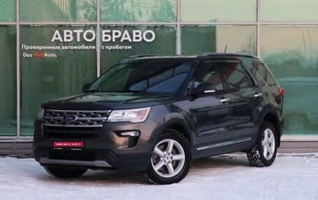 Ford Explorer VI, 2018 год, 3 199 000 рублей, 1 фотография