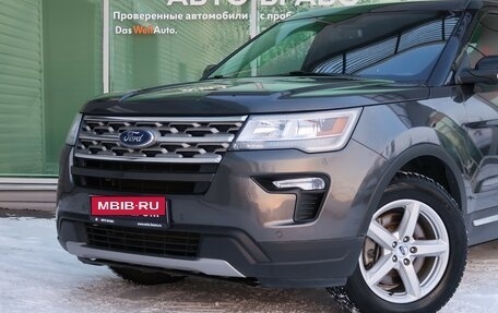 Ford Explorer VI, 2018 год, 3 199 000 рублей, 2 фотография