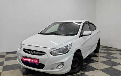 Hyundai Solaris II рестайлинг, 2011 год, 825 000 рублей, 1 фотография