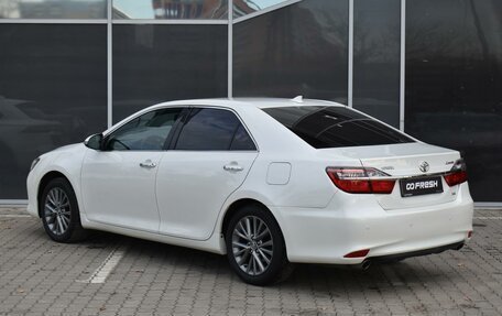 Toyota Camry, 2016 год, 2 610 000 рублей, 2 фотография