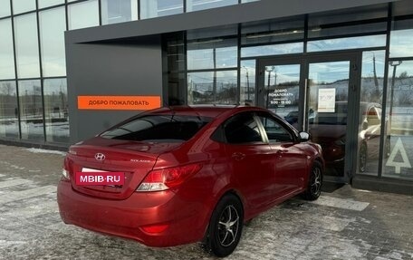 Hyundai Solaris II рестайлинг, 2011 год, 734 000 рублей, 16 фотография