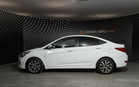 Hyundai Solaris II рестайлинг, 2015 год, 1 009 000 рублей, 6 фотография