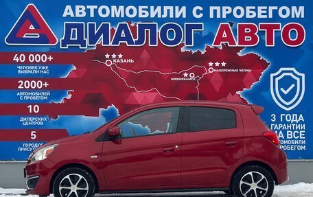 Mitsubishi Mirage VI рестайлинг, 2019 год, 900 000 рублей, 6 фотография