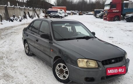 Hyundai Accent II, 2002 год, 230 000 рублей, 2 фотография