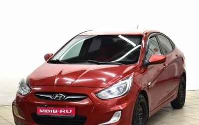 Hyundai Solaris II рестайлинг, 2011 год, 620 000 рублей, 1 фотография