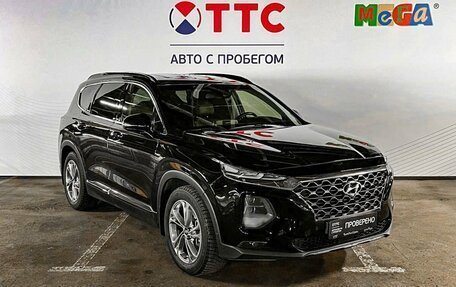 Hyundai Santa Fe IV, 2018 год, 3 120 000 рублей, 3 фотография