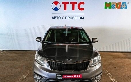 KIA Rio III рестайлинг, 2015 год, 945 000 рублей, 2 фотография