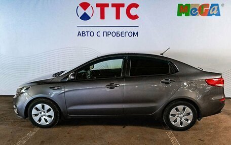 KIA Rio III рестайлинг, 2015 год, 945 000 рублей, 10 фотография