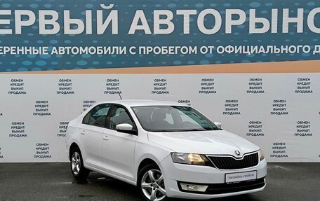 Skoda Rapid I, 2017 год, 999 000 рублей, 3 фотография