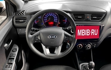 KIA Rio III рестайлинг, 2013 год, 795 000 рублей, 16 фотография