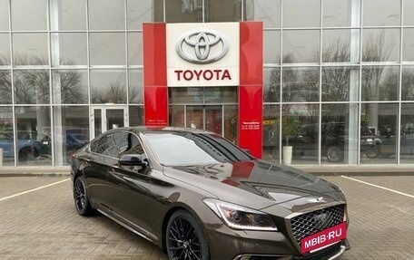 Genesis G80 I, 2017 год, 2 700 000 рублей, 3 фотография