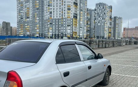 Hyundai Accent II, 2004 год, 599 000 рублей, 3 фотография