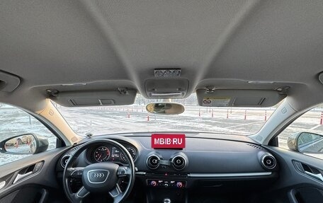 Audi A3, 2013 год, 1 555 777 рублей, 14 фотография