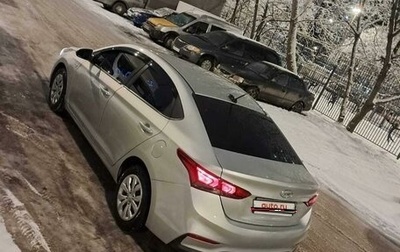 Hyundai Solaris II рестайлинг, 2018 год, 1 100 000 рублей, 1 фотография