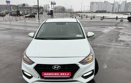 Hyundai Solaris II рестайлинг, 2017 год, 1 200 000 рублей, 14 фотография