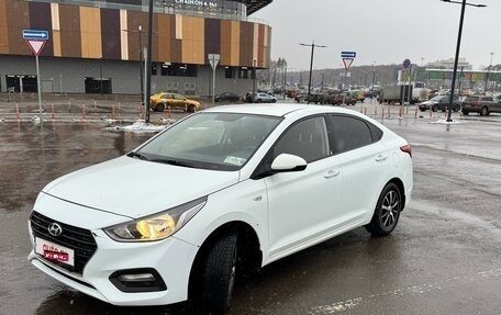 Hyundai Solaris II рестайлинг, 2017 год, 1 200 000 рублей, 12 фотография