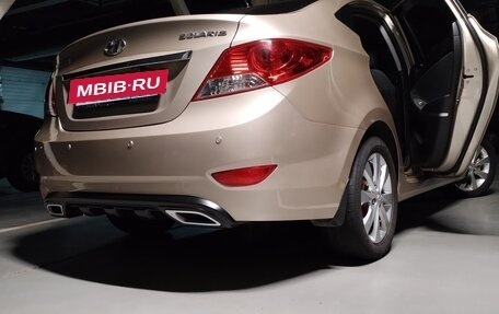 Hyundai Solaris II рестайлинг, 2011 год, 850 000 рублей, 9 фотография