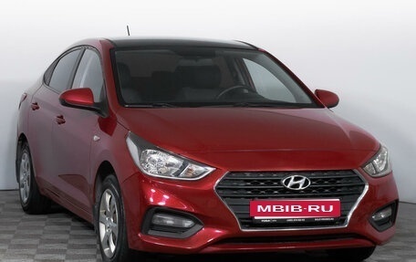 Hyundai Solaris II рестайлинг, 2017 год, 1 397 200 рублей, 3 фотография