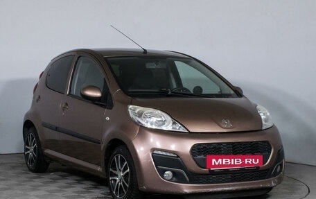 Peugeot 107 I рестайлинг, 2013 год, 781 200 рублей, 3 фотография