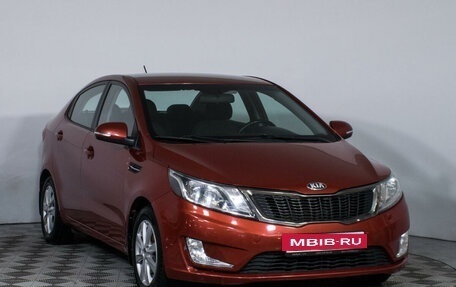 KIA Rio III рестайлинг, 2013 год, 1 076 600 рублей, 3 фотография