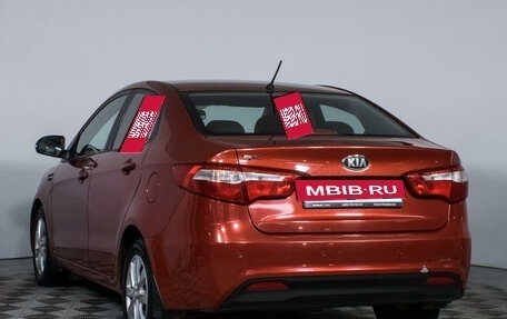 KIA Rio III рестайлинг, 2013 год, 1 076 600 рублей, 7 фотография