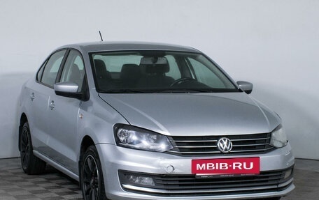 Volkswagen Polo VI (EU Market), 2016 год, 1 115 800 рублей, 3 фотография