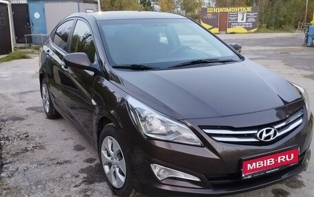 Hyundai Solaris II рестайлинг, 2014 год, 1 220 000 рублей, 1 фотография