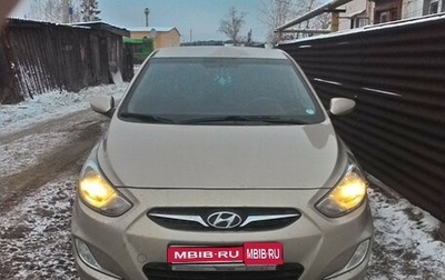 Hyundai Solaris II рестайлинг, 2011 год, 440 000 рублей, 1 фотография