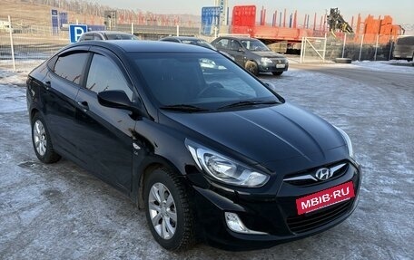 Hyundai Solaris II рестайлинг, 2012 год, 790 000 рублей, 3 фотография