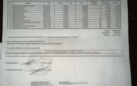 BMW X6, 2018 год, 6 500 000 рублей, 39 фотография