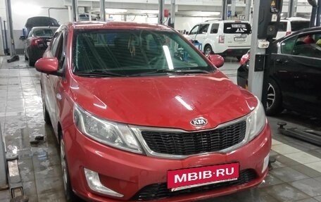 KIA Rio III рестайлинг, 2014 год, 880 000 рублей, 2 фотография