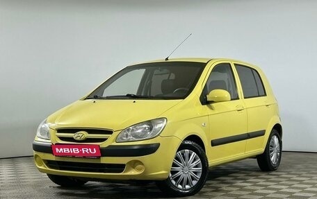 Hyundai Getz I рестайлинг, 2008 год, 649 000 рублей, 1 фотография