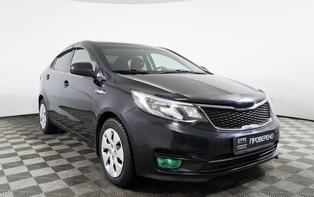 KIA Rio III рестайлинг, 2015 год, 899 000 рублей, 3 фотография