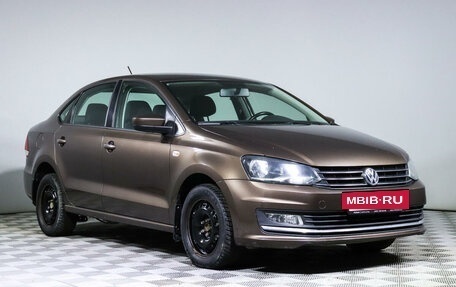 Volkswagen Polo VI (EU Market), 2017 год, 1 242 000 рублей, 3 фотография