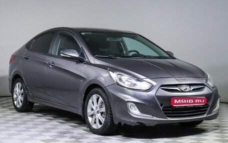 Hyundai Solaris II рестайлинг, 2011 год, 828 000 рублей, 3 фотография