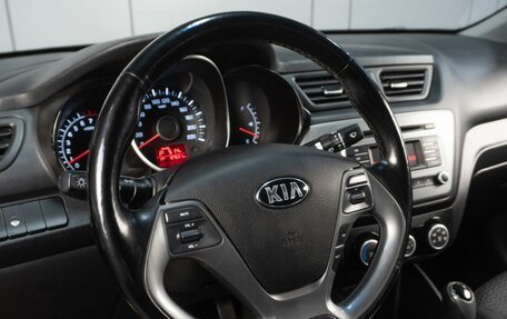 KIA Rio III рестайлинг, 2016 год, 1 119 000 рублей, 18 фотография