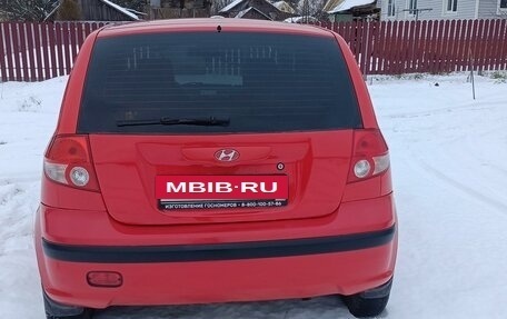 Hyundai Getz I рестайлинг, 2005 год, 550 000 рублей, 3 фотография