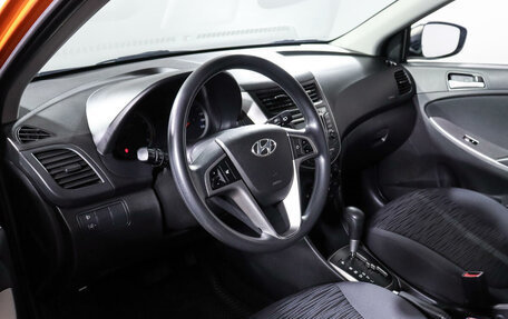 Hyundai Solaris II рестайлинг, 2014 год, 1 127 000 рублей, 14 фотография