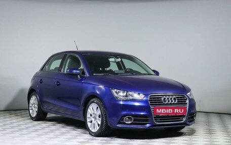 Audi A1, 2012 год, 1 370 800 рублей, 3 фотография